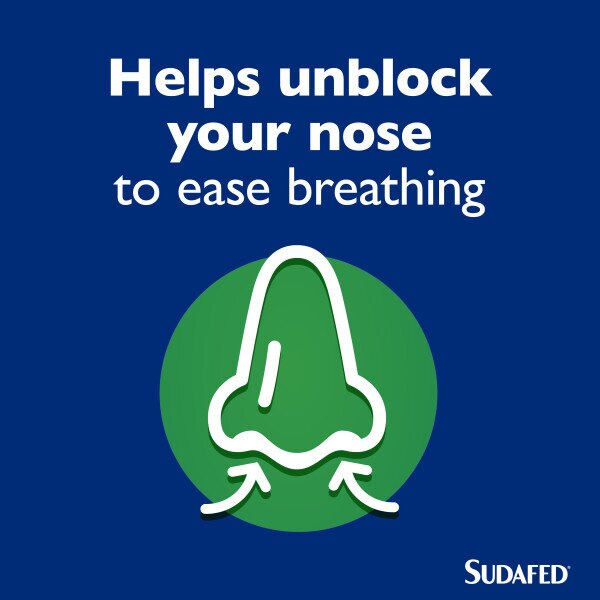 Sudafed Mucus Relief Triple Action Cold & Flu Tablets GOODS Superdrug