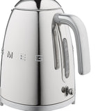 Smeg Retro Kettle with stainless steel body and retro design (British brand)