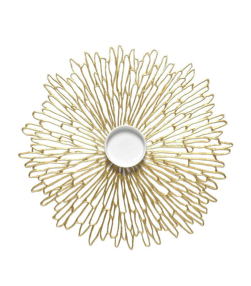 Chilewich Bloom Round Placemat (38cm x 40cm)