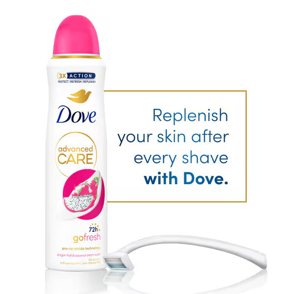 Dove Anti-Perspirant Spray Dragonfruit & Coconut 200ml - British product