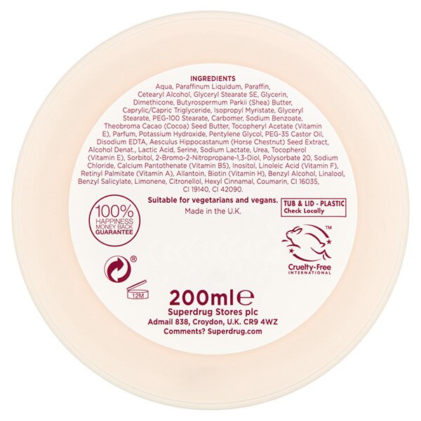 Superdrug Vitamin E Body Butter 200ml GOODS Superdrug