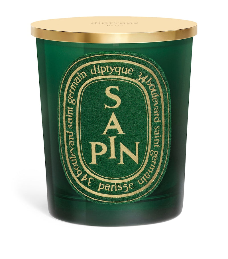 Diptyque pine fragrance candle in glass vessel, 190g - British product