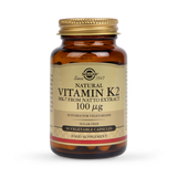 Solgar Vitamin K2 100mcg 50 Vegetable Capsules Bone Health Supplement
