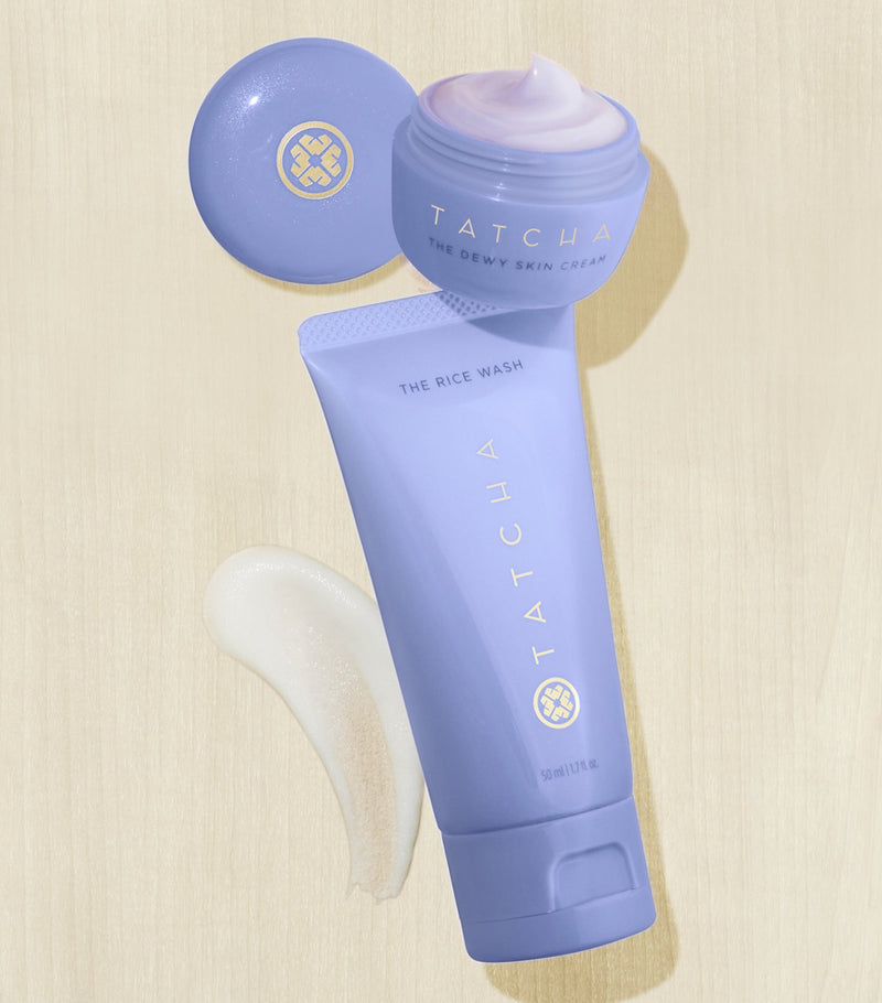 Tatcha Dewy Cleanse and Hydrate Skincare Set