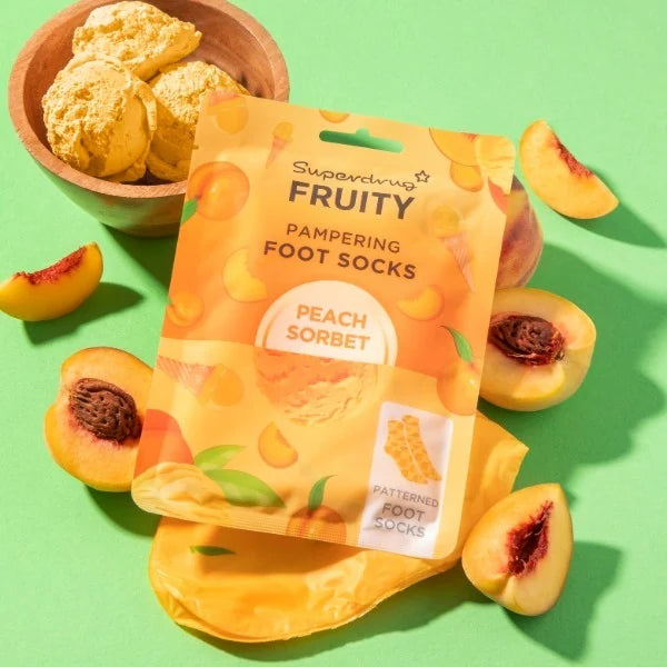 Superdrug peach foot socks pack (British brand)