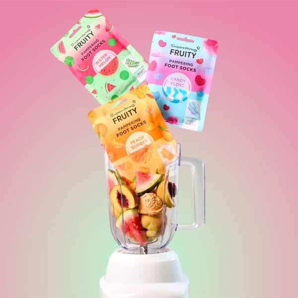 Superdrug peach foot socks pack (British brand)