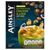 Ainsley Harriott Scottish Chicken & Leek Cup Soup 60g - McGrocer