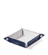 Aspinal Of London Mini Leather Tidy Tray Desk Organiser 16cm x 16cm