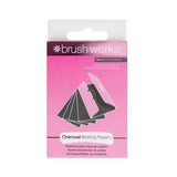Brushworks Charcoal Blotting Papers 100 Count Oil Absorbing Sheets