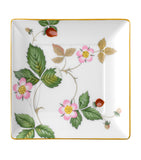 Wedgwood Wild Strawberry square tray 14cm x 14cm (British brand)