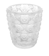 Lalique Anemone Votive Crystal Candle Holder
