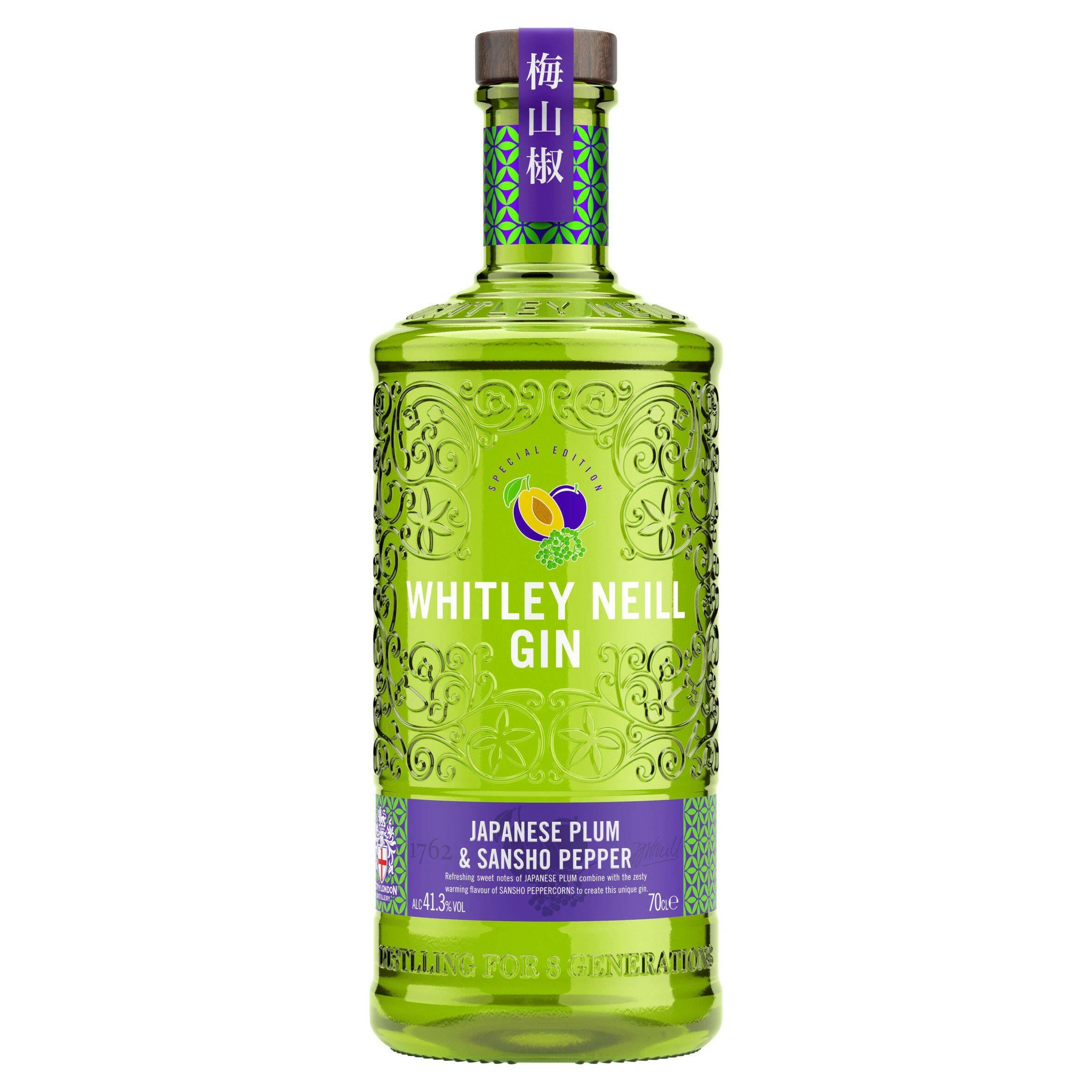 Whitley Neill Japanese Plum & Sansho Pepper 70cl GOODS Sainsburys
