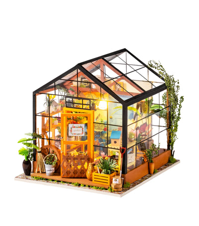 Robotime Wooden Cathy's Flower House Creative Kit