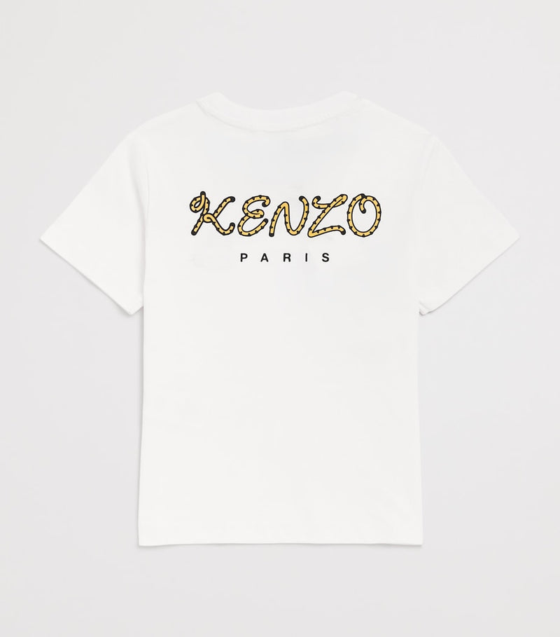 Kenzo Kids Cotton Tiger Graphic T-Shirt (9 Months-4 Years)