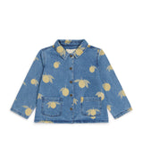 KONGES SLOJD Lemon Print Magot Denim Jacket (9 Months - 10 Years)