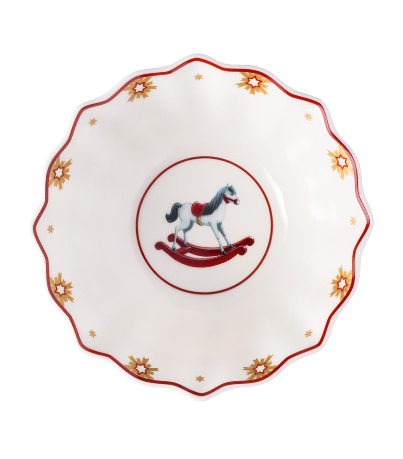 Villeroy & Boch Toy's Delight anniversary cereal bowls set of 4 (British brand)