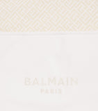 Balmain cotton monogram baby blanket - British product