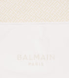 Balmain cotton monogram baby blanket - British product