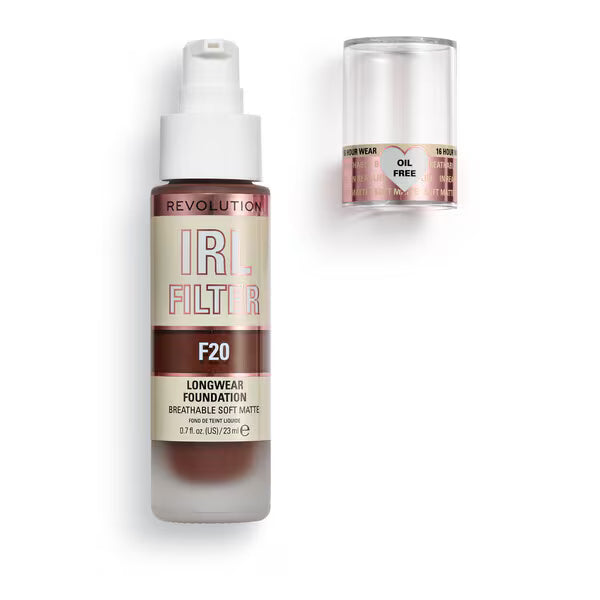 Revolution IRL Filter foundation F20, imported from the UK