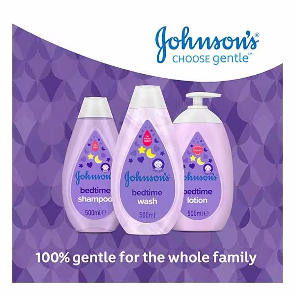 Johnson's Baby Bedtime Wash 500ml, UK version
