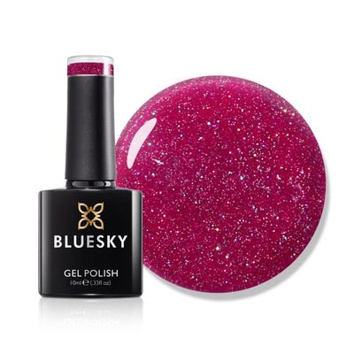 Bluesky Gel Polish Viva Magenta High Gloss Finish