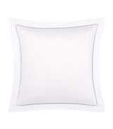 Yves Delorme Colisée Blanc Square Oxford Pillowcase 65cm x 65cm