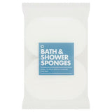 Superdrug Sponges Twin Pack Bath Shower