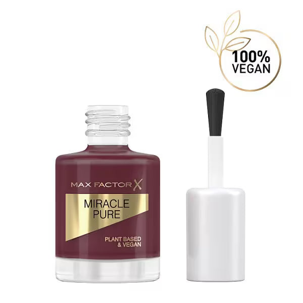 Max Factor Nail Polish 373 Regal Garnet, imported from the UK