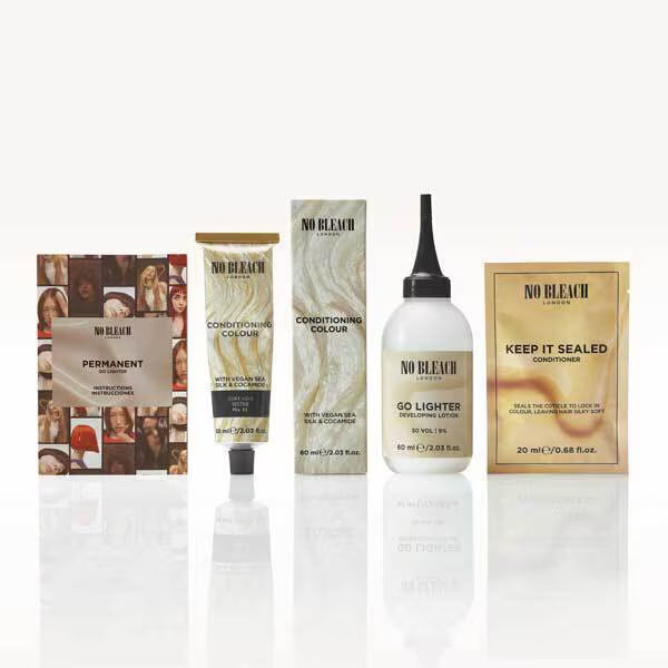 Bleach London Vivid Red Permanent Hair Dye Kit - British product