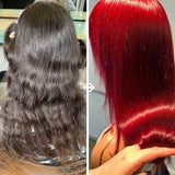 Bleach London Vivid Red Permanent Hair Dye Kit - British product