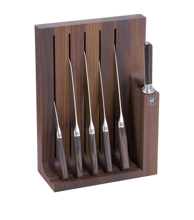 Zwilling magnetic knife block set (British brand)