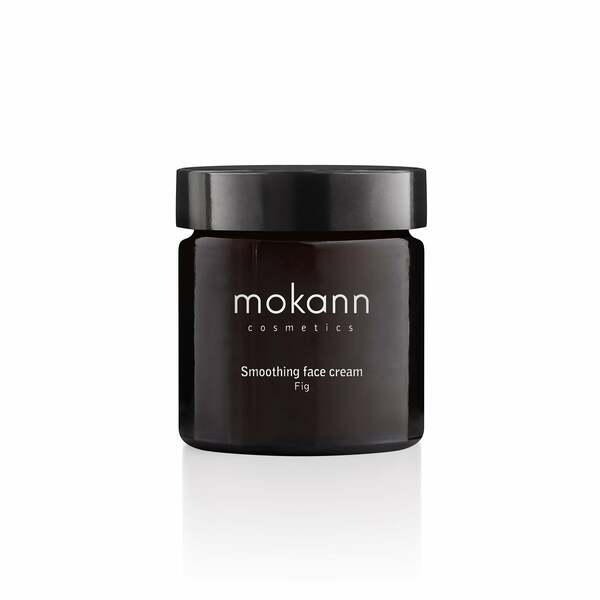 Mokann Smoothing Face Cream Fig 60ml, imported from the UK