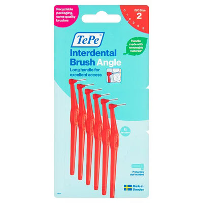 Tepe Angle Interdental Brush Red Interdental Care