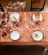 Linen Embroidered Tablecloth 170cm x 250cm