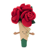 Jellycat Amuseables Rose Bouquet Soft Toy 30cm