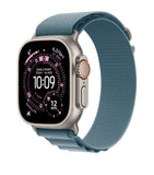 Apple Watch Ultra 3 Natural with Light Blue Alpine Loop smartwatch 49mm Medium - British product