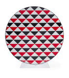 Prada Triangles charger plate 28cm, imported from the UK