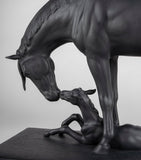 Lladró Mare and Foal Figurine