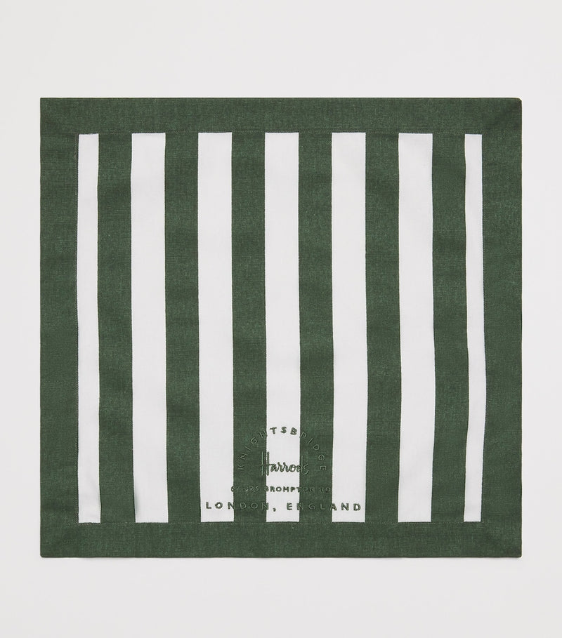 Harrods cotton stripe napkins set of 4, UK version