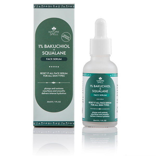 Nature Spell Bakuchiol Face Serum 30ml, imported from the UK
