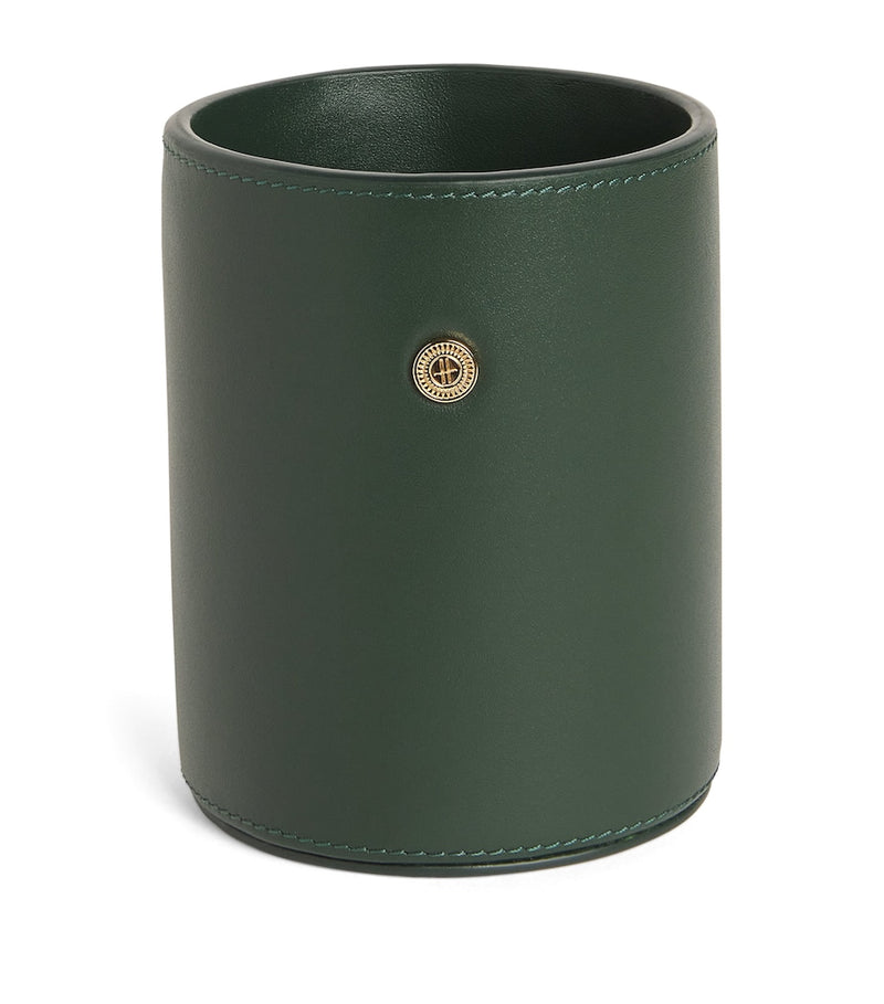 Harrods Leather Pen Pot, UK version