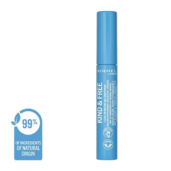 Rimmel Kind and Free Clean Volume Mascara Black, imported from the UK