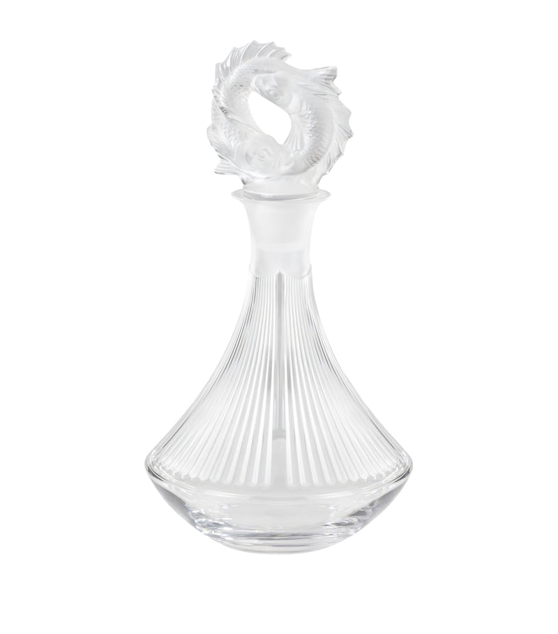 Lalique Poissons Decanter