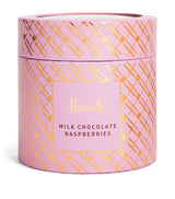 Harrods Milk Chocolate Raspberries Gift Box 270g