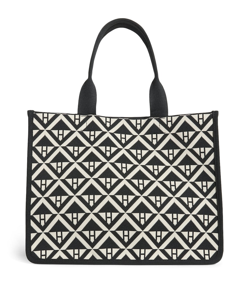 Harrods geometric tote bag medium, UK version