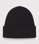Children's Wool Knit Beanie with Metal Logo