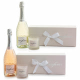 Freixenet Prosecco or Rose Sparkling Wine & Candle Gift Set 75cl