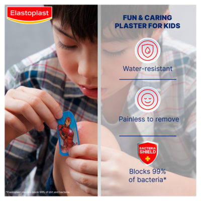 Elastoplast Marvel plasters 20 pack - British product