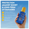 Nivea SPF50+ sun cream pump spray 200ml, imported from the UK