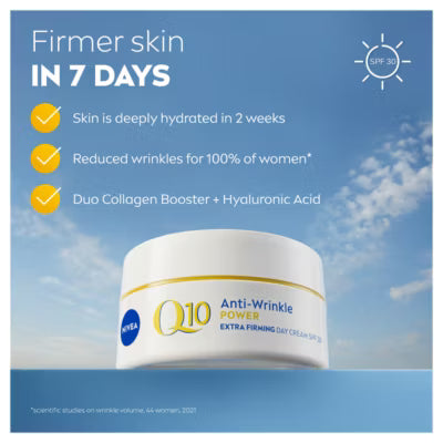 Nivea Anti-Wrinkle Day Cream SPF 30 50ml, imported from the UK